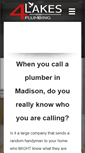Mobile Screenshot of fourlakesplumbing.com